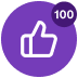 100 gillningar