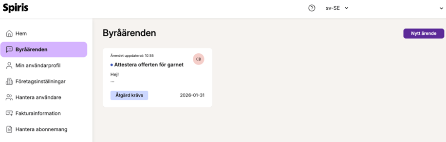 Kundvy i Spiris.