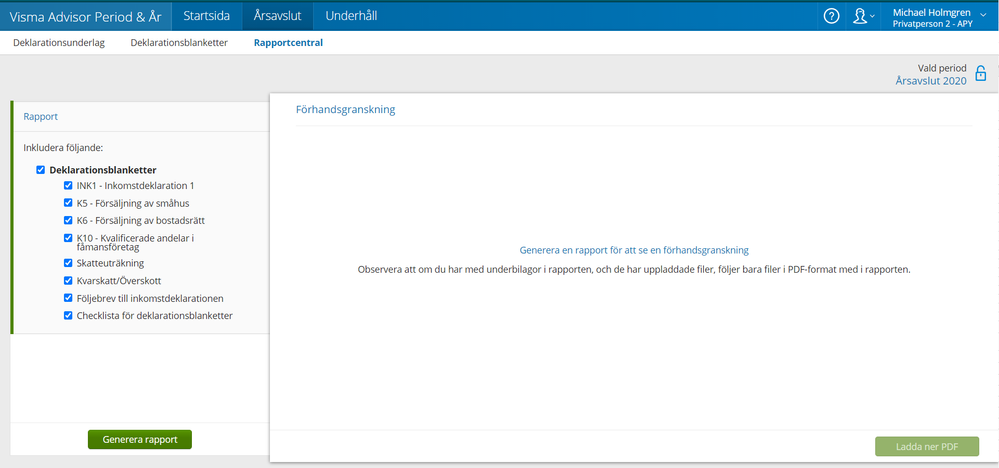 Rapportcentral