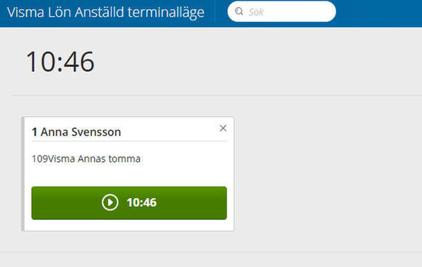 Ny knapp i terminalläget