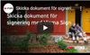 Skicka dokument för signering med Visma Sign