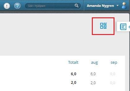 Starta guiden via ikonen längst upp till höger på sidan.