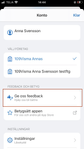 Ge oss feedback i appen Lön Anställd